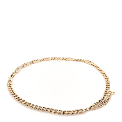 Chanel Crystal CC Chain Letters Belt Gold 2 of 3
