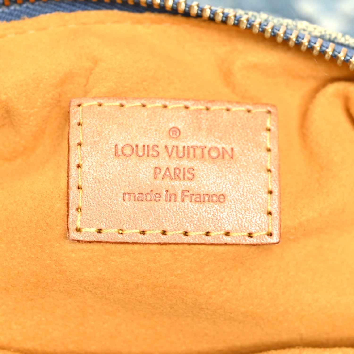 Louis Vuitton Monogram Denim Baggy PM Blue 6 of 11
