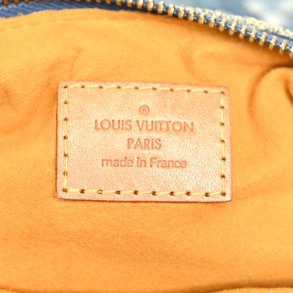 Louis Vuitton Monogram Denim Baggy PM Blue 6 of 11