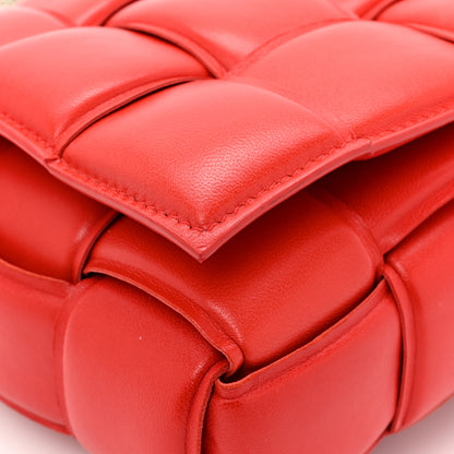 Bottega Veneta Lambskin Maxi Intreccio Padded Chain Cassette Crossbody Bag Nail Polish 9 of 14