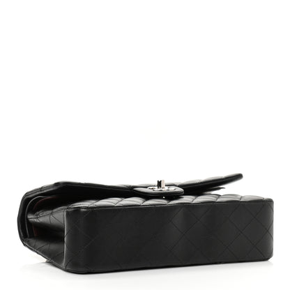 Chanel Lambskin Quilted Medium Double Flap Black 5 of 10