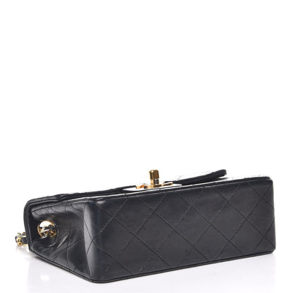 Chanel Lambskin Quilted Mini Square Flap Black 4 of 8