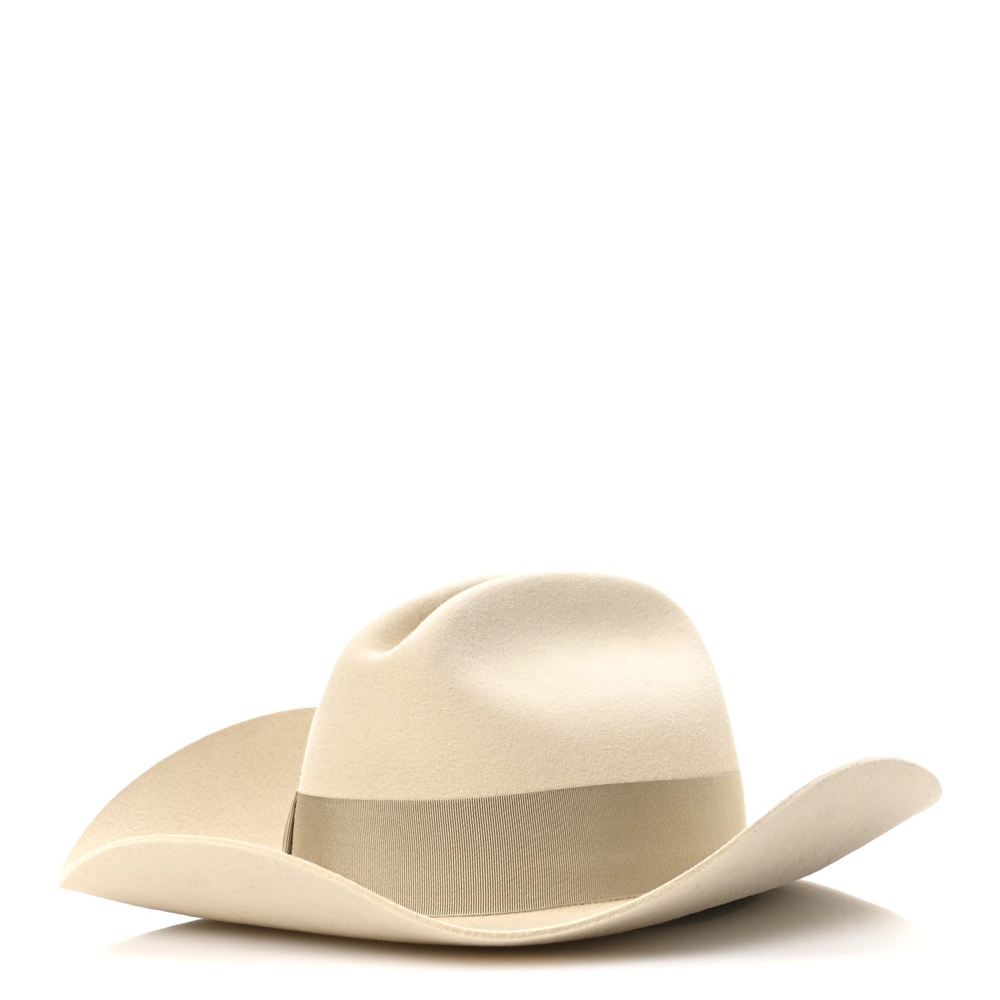 Felt Dallas Wide Brim Hat M Ivory