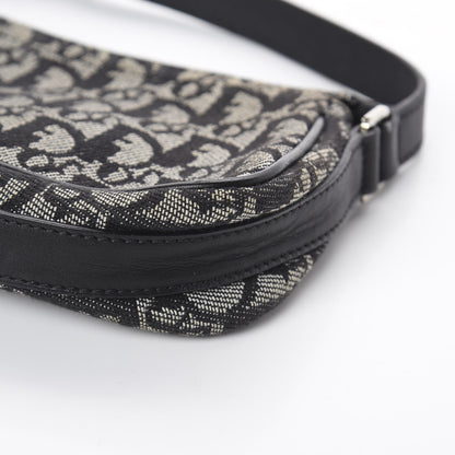 Christian Dior Monogram Shoulder Bag Black 7 of 7