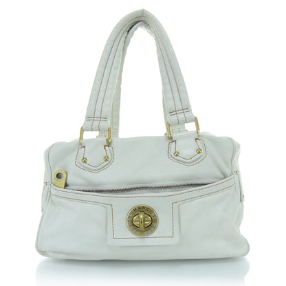 Marc Jacobs MARC BY Leather Tote White 1 of 9