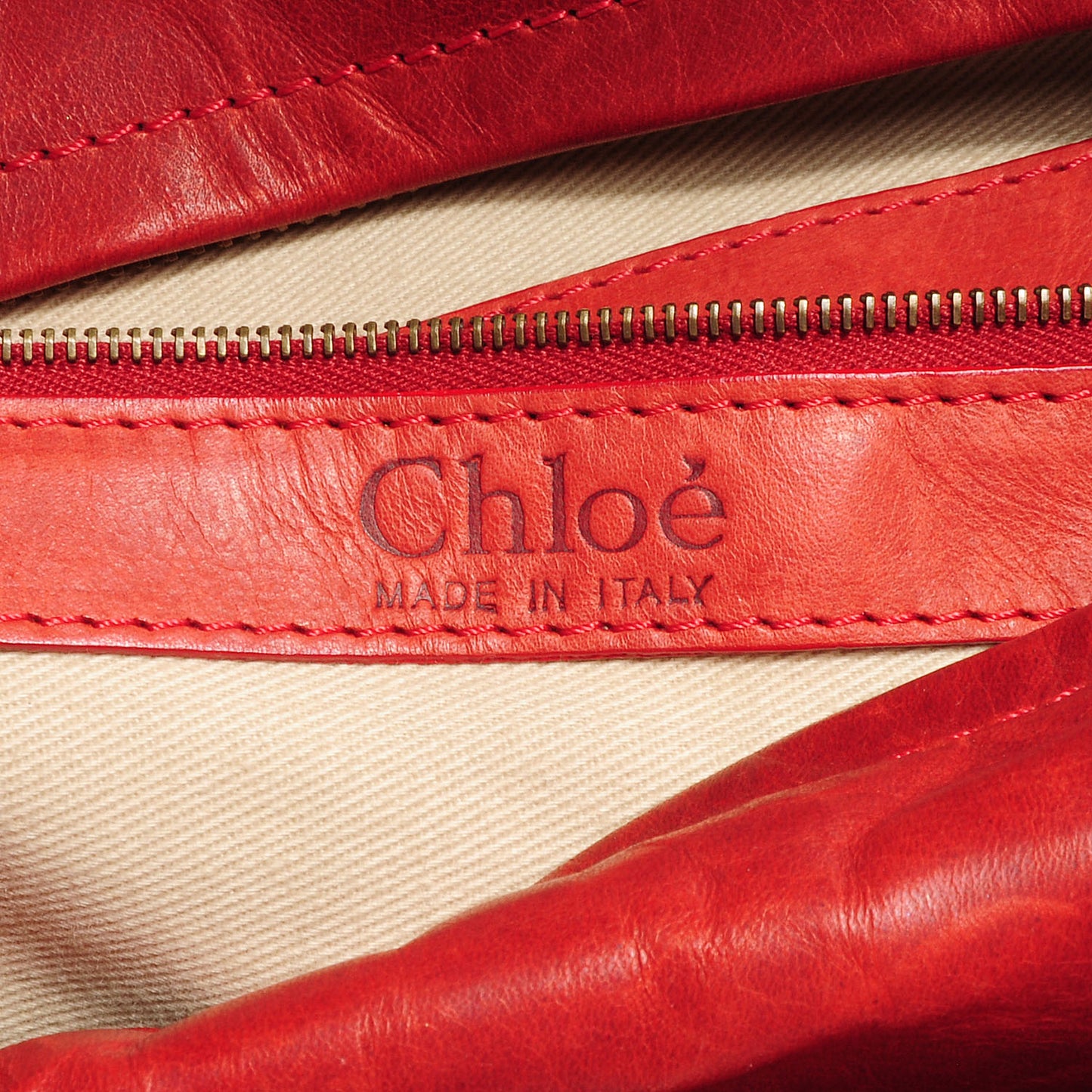 Calfskin Silverado Shoulder Bag Red