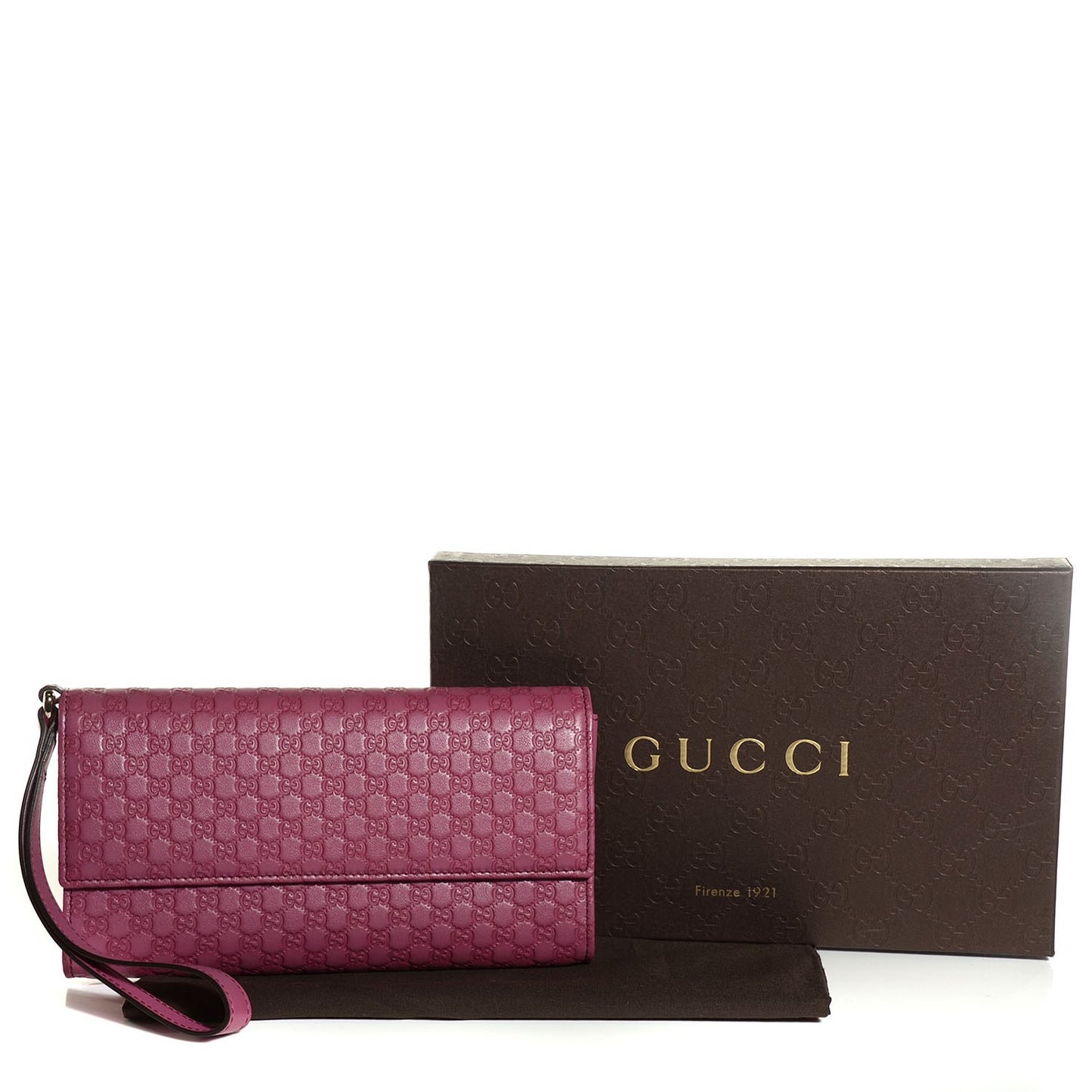 Microguccissima Travel Document Case Pink