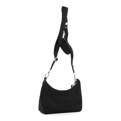 Prada Nylon Re-Edition 2005 Shoulder Bag Black 3 of 9