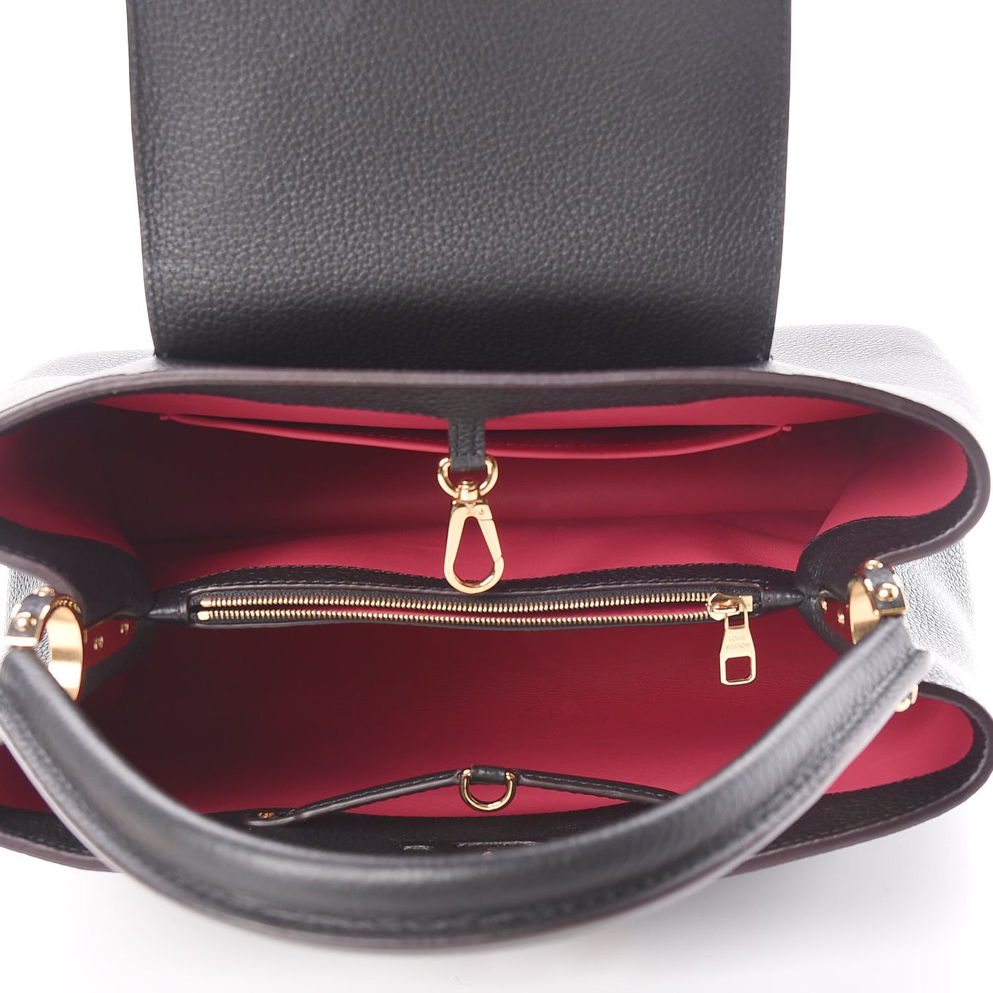 Taurillon Capucines MM Black