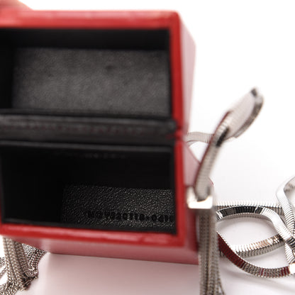 Saint Laurent Lambskin Smoking Box Crossbody Rouge Eros 5 of 10