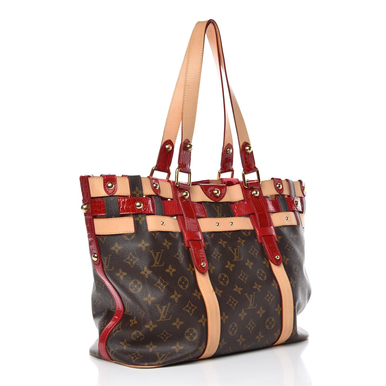 Louis Vuitton Monogram Salina MM Rubis 3 of 25