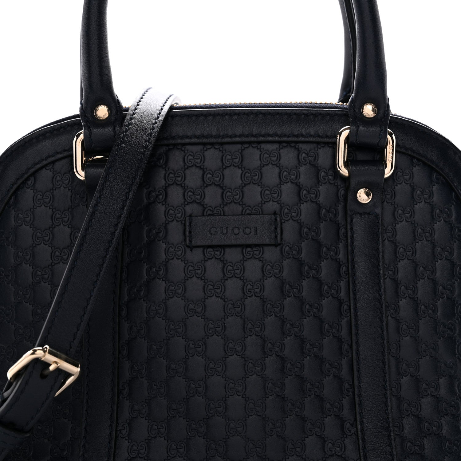 Gucci Soft Microguccissima Mini Dome Bag Blue 8 of 13