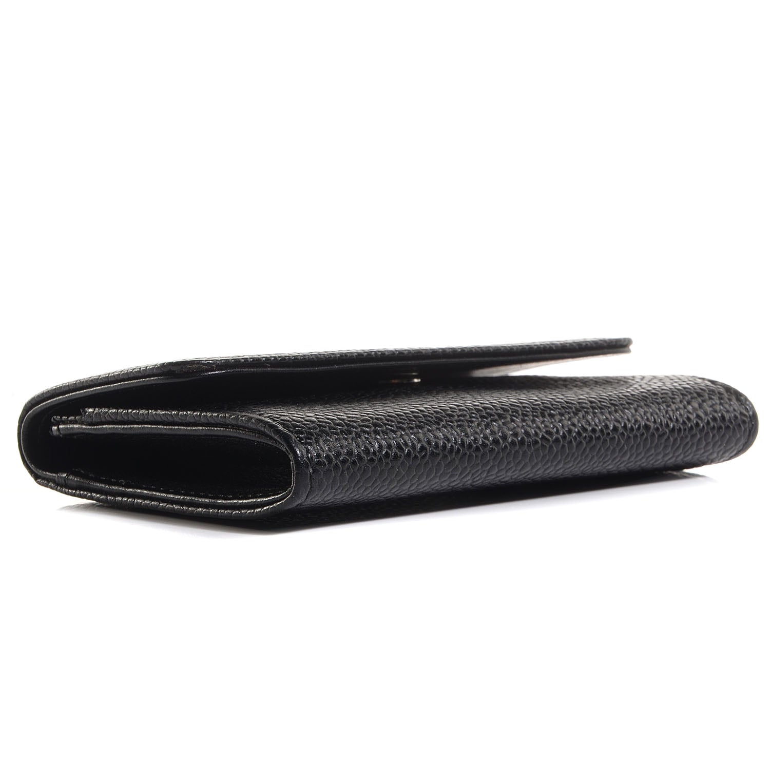 Chanel Caviar Timeless CC Flap Card Holder Black 4 of 9