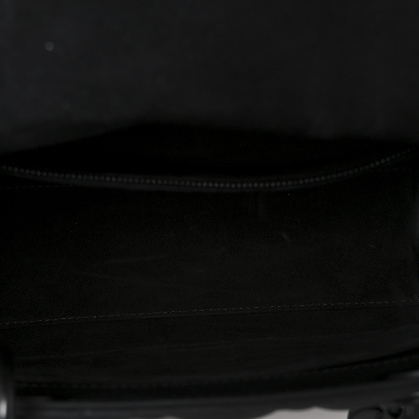 Ultra Matte Calfskin Cannage Medium Lady Dior Black