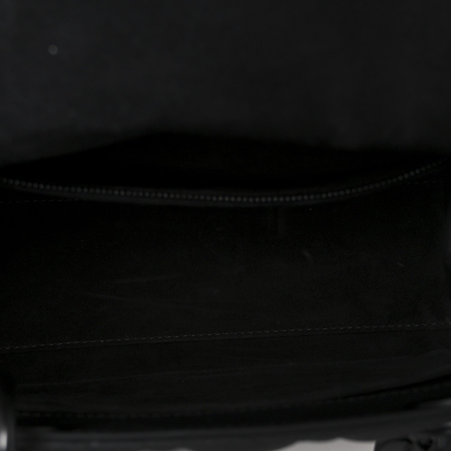 Christian Dior Ultra Matte Calfskin Cannage Medium Lady Dior Black 5 of 10
