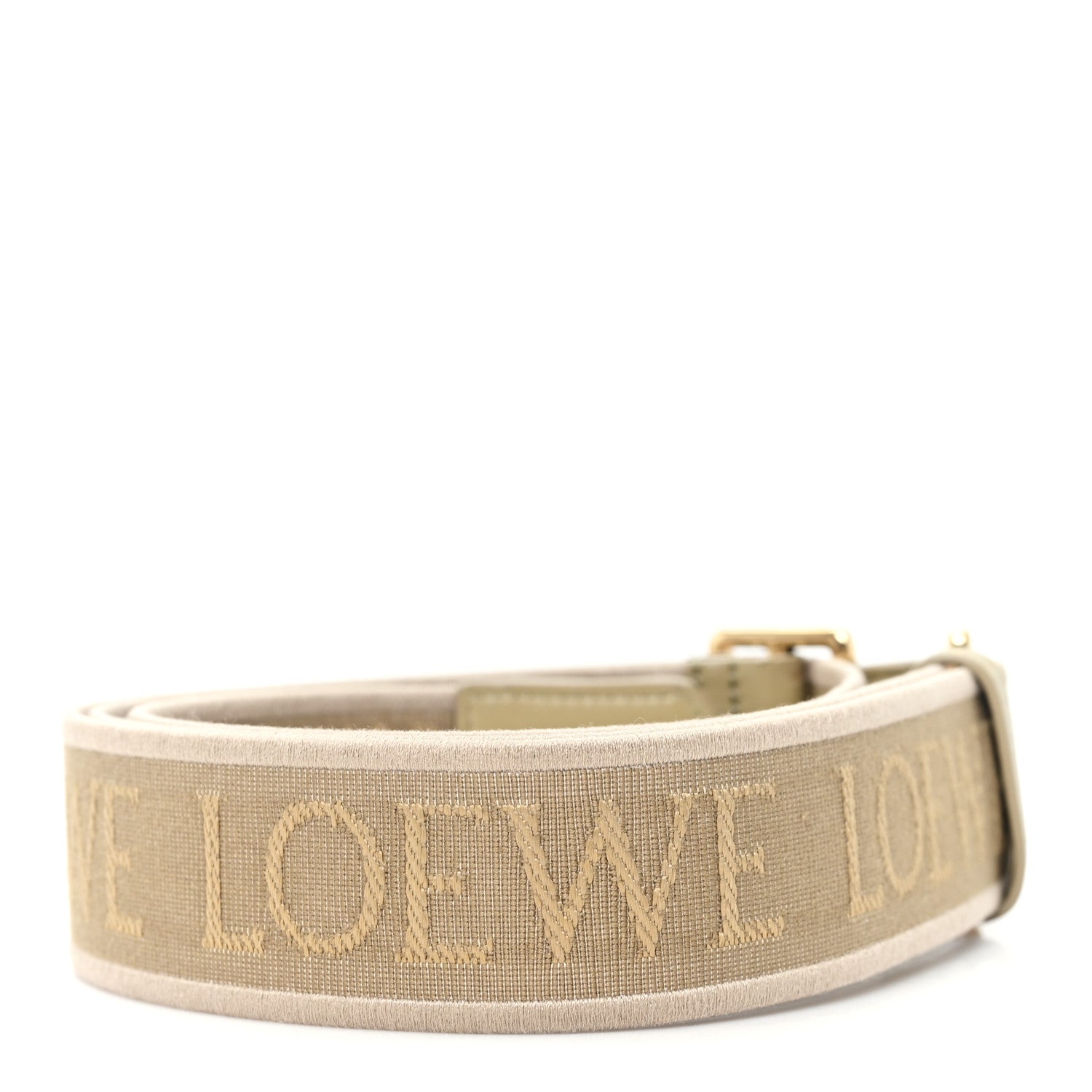 Loewe Calfskin Jacquard Anagram Strap Artichoke 2 of 3