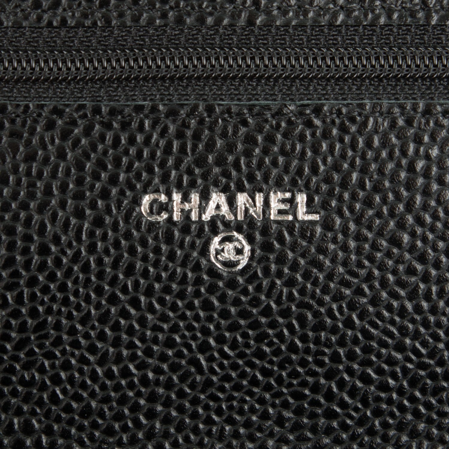 Chanel Caviar Quilted Wallet On Chain WOC Black 6 of 8