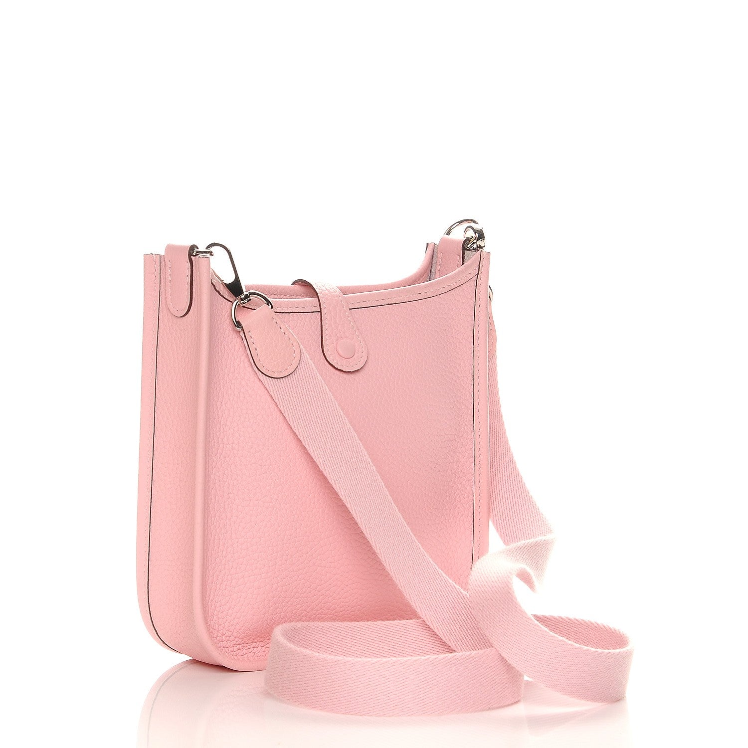 Hermes Taurillon Clemence Evelyne TPM Rose Sakura 3 of 8