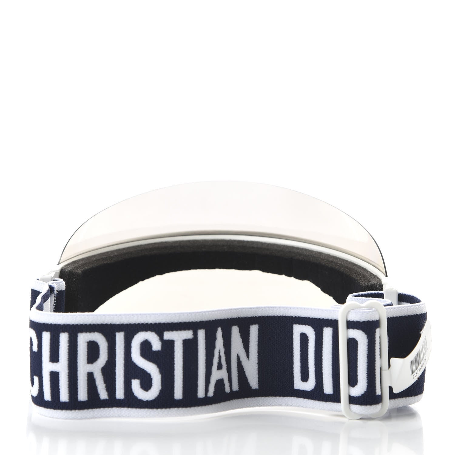 Christian Dior Mirrored DiorClub1 Sun Visor Silver 6 of 9