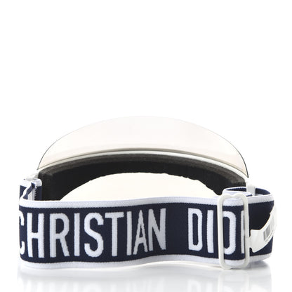Christian Dior Mirrored DiorClub1 Sun Visor Silver 6 of 9