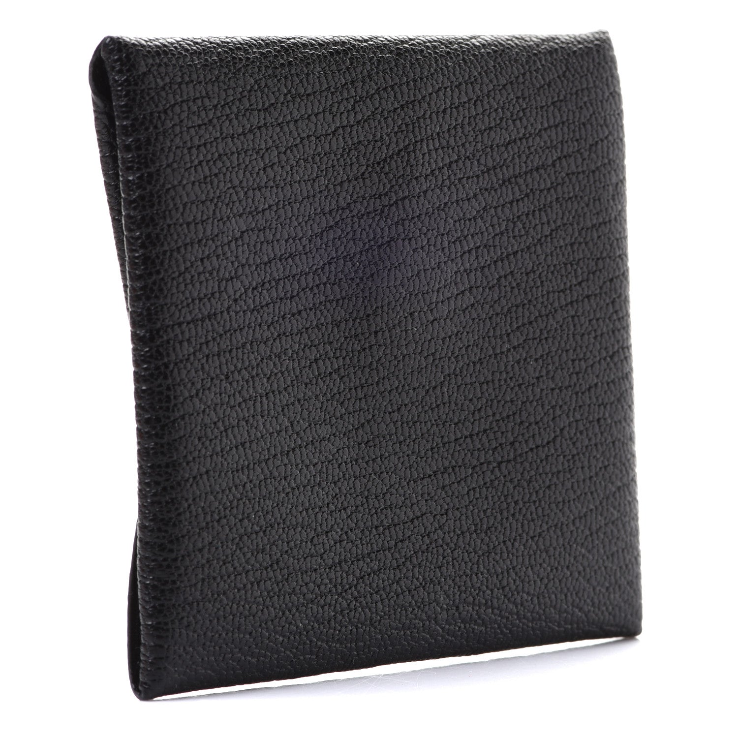 Hermes Chevre Mysore Bastia Coin Purse Black 3 of 7