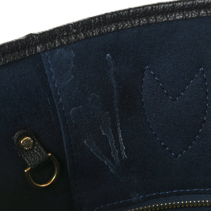 Louis Vuitton Empreinte Monogram Giant Neverfull MM Black 10 of 10