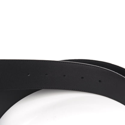 Gucci Guccissima Signature Interlocking G 40mm Belt 115 46 Black 4 of 5