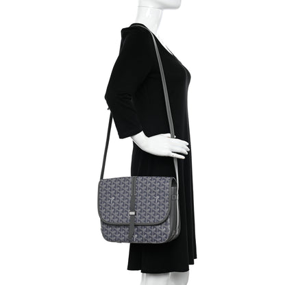 Goyard Goyardine Belvedere II MM Messenger Bag Grey 2 of 9
