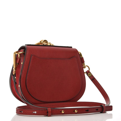 Chloe Calfskin Small Nile Bracelet Bag Intense Red 4 of 8