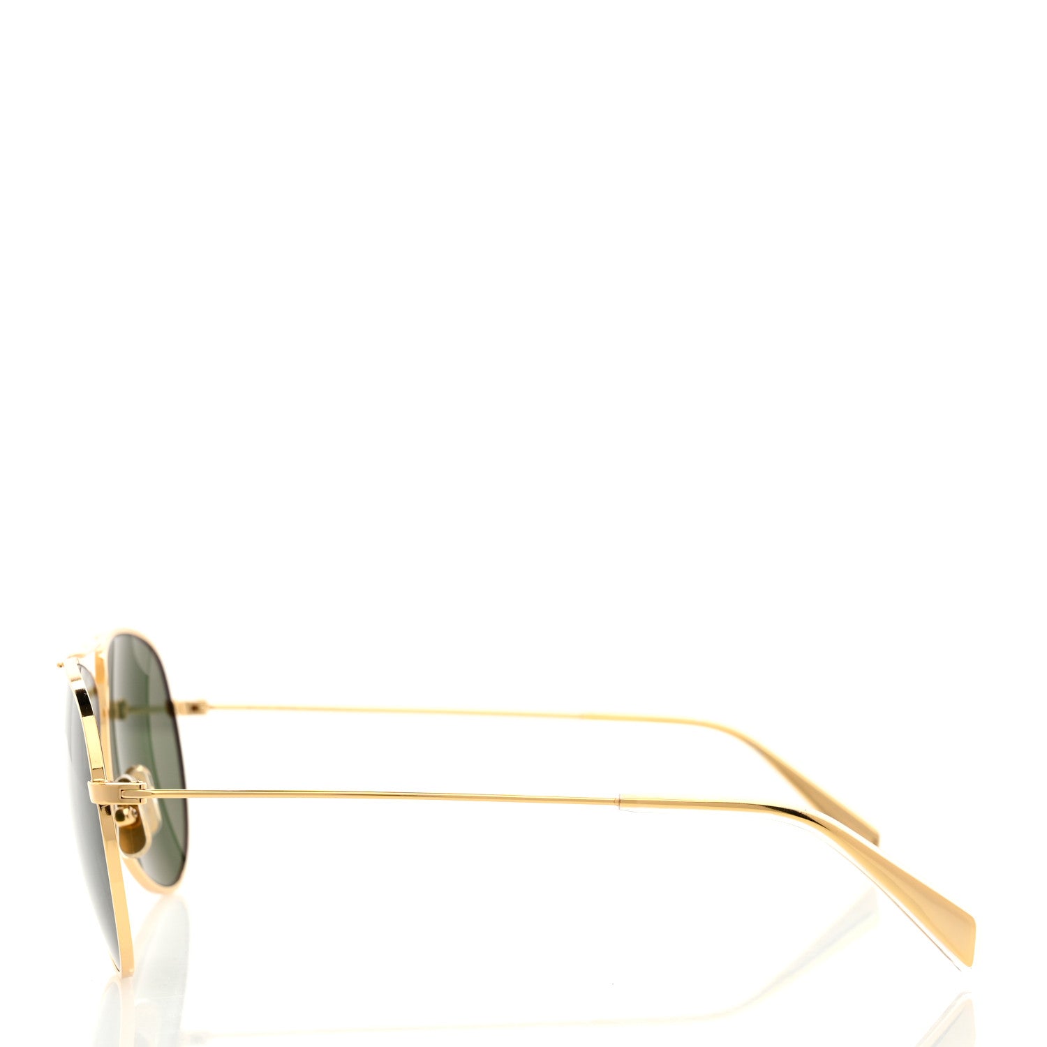 Celine Aviator Sunglasses CL 40062U Gold 3 of 7