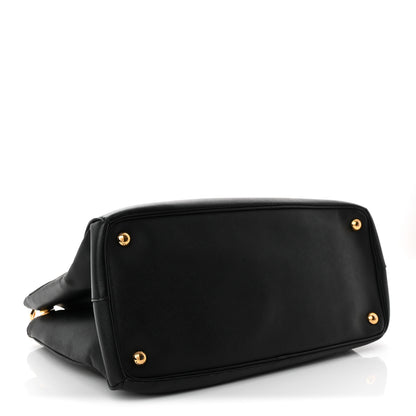 Prada Saffiano Medium Galleria Double Zip Tote Black 4 of 11