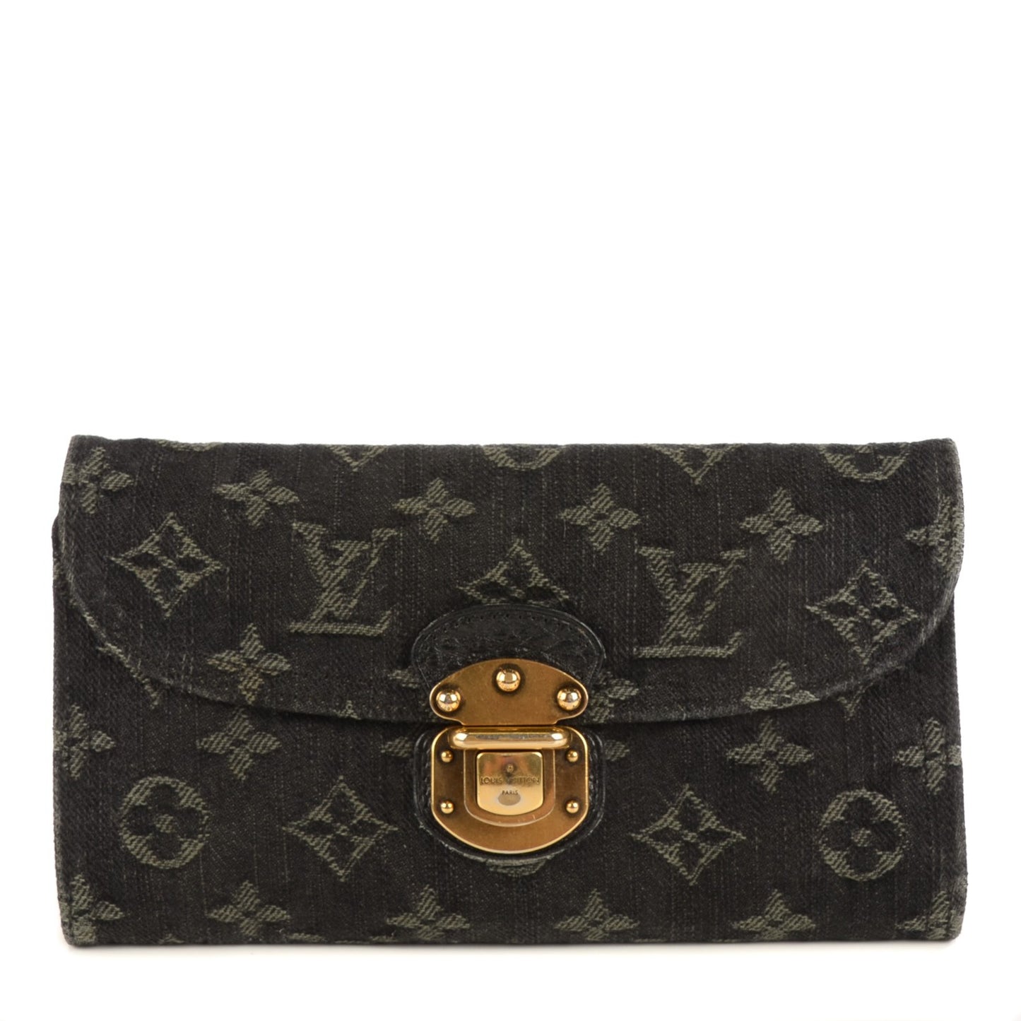 Denim Amelia Wallet Black