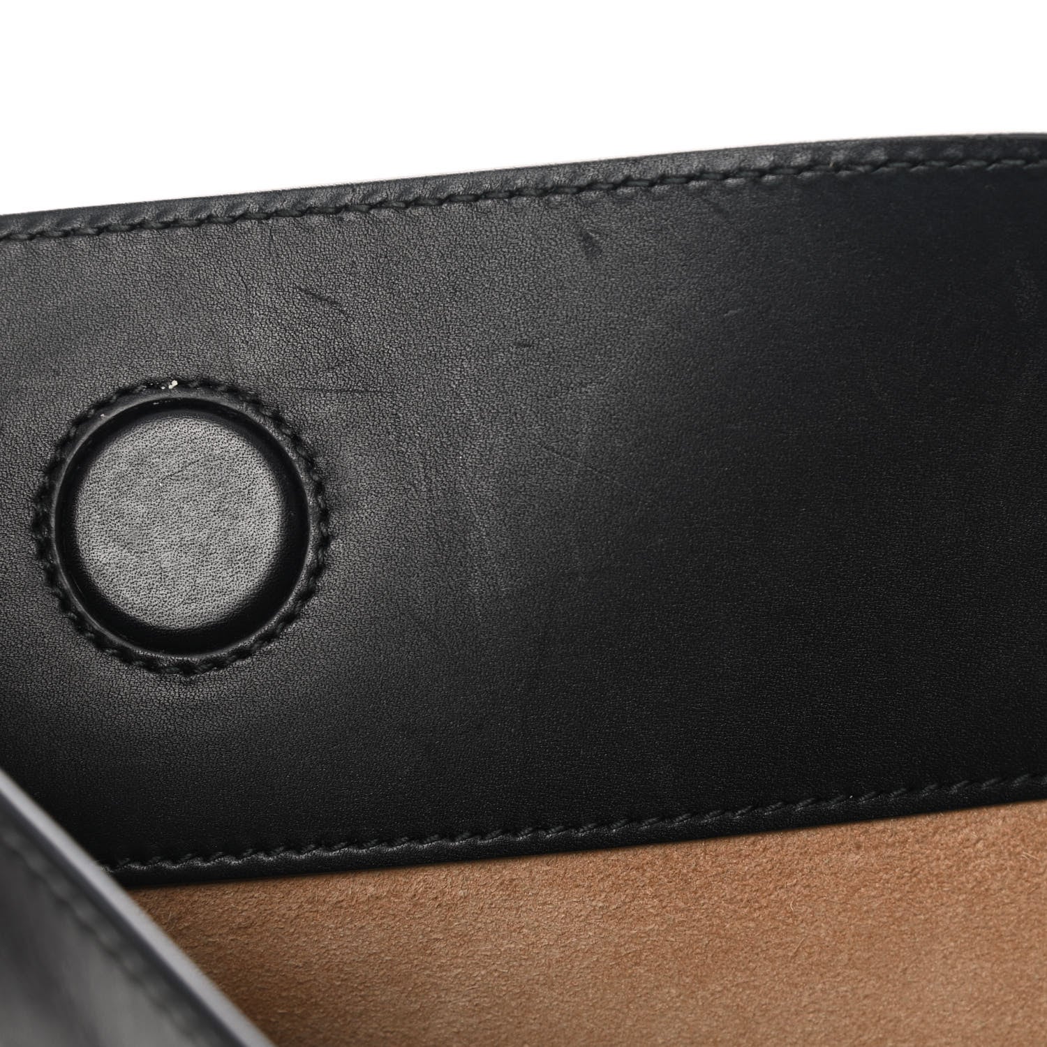 Gucci Calfskin Embossed XL Clutch Black 8 of 18