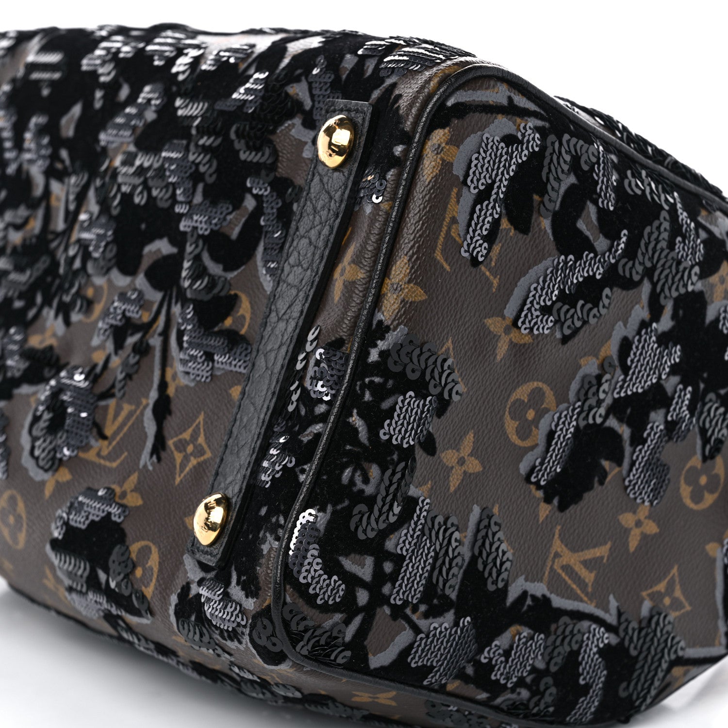 Louis Vuitton Monogram Fleur De Jais Sequins Speedy 30 10 of 11