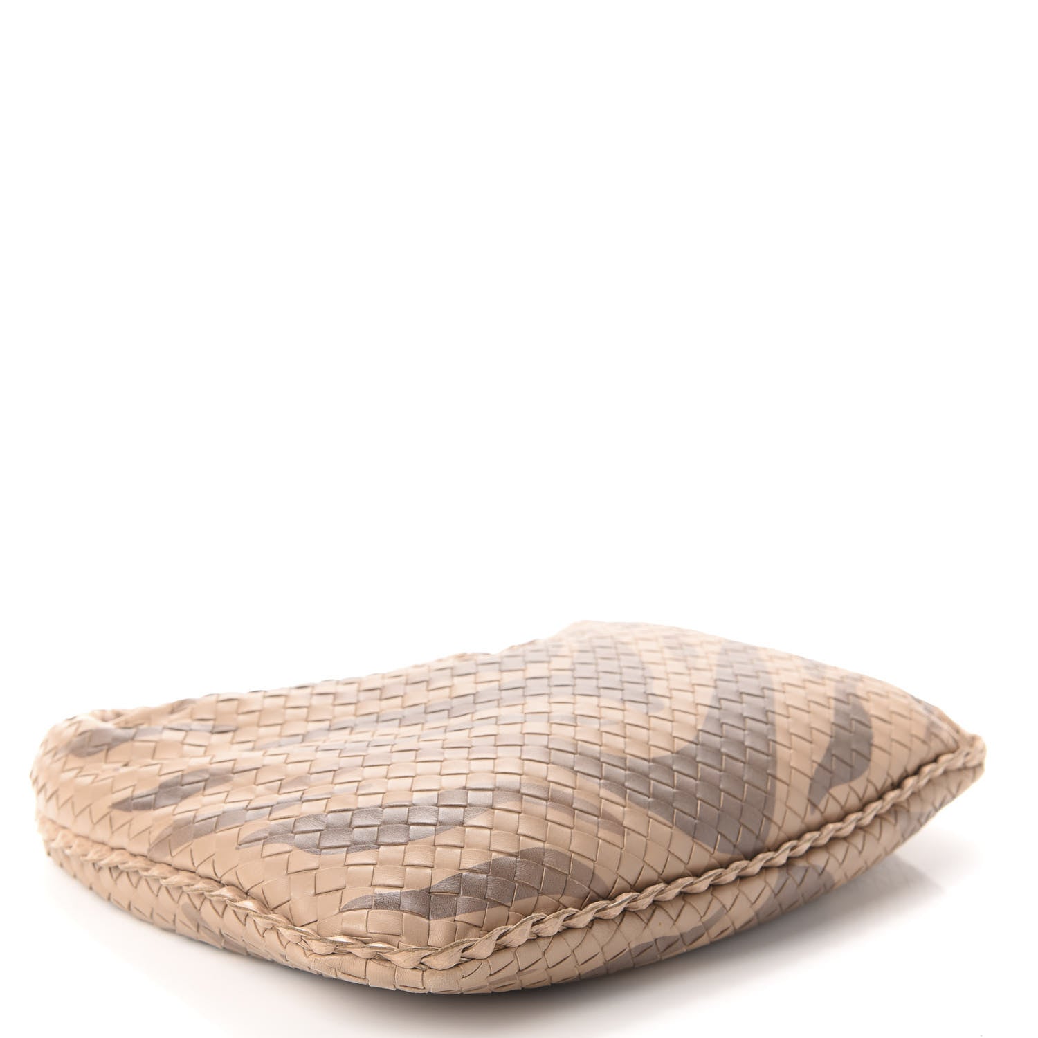 Bottega Veneta Nappa Snakeskin Intrecciato Medium Veneta Tiger Print Hobo Maple 4 of 11