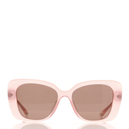 Chanel Acetate Rectangle Sunglasses 5504-A Light Pink 2 of 8