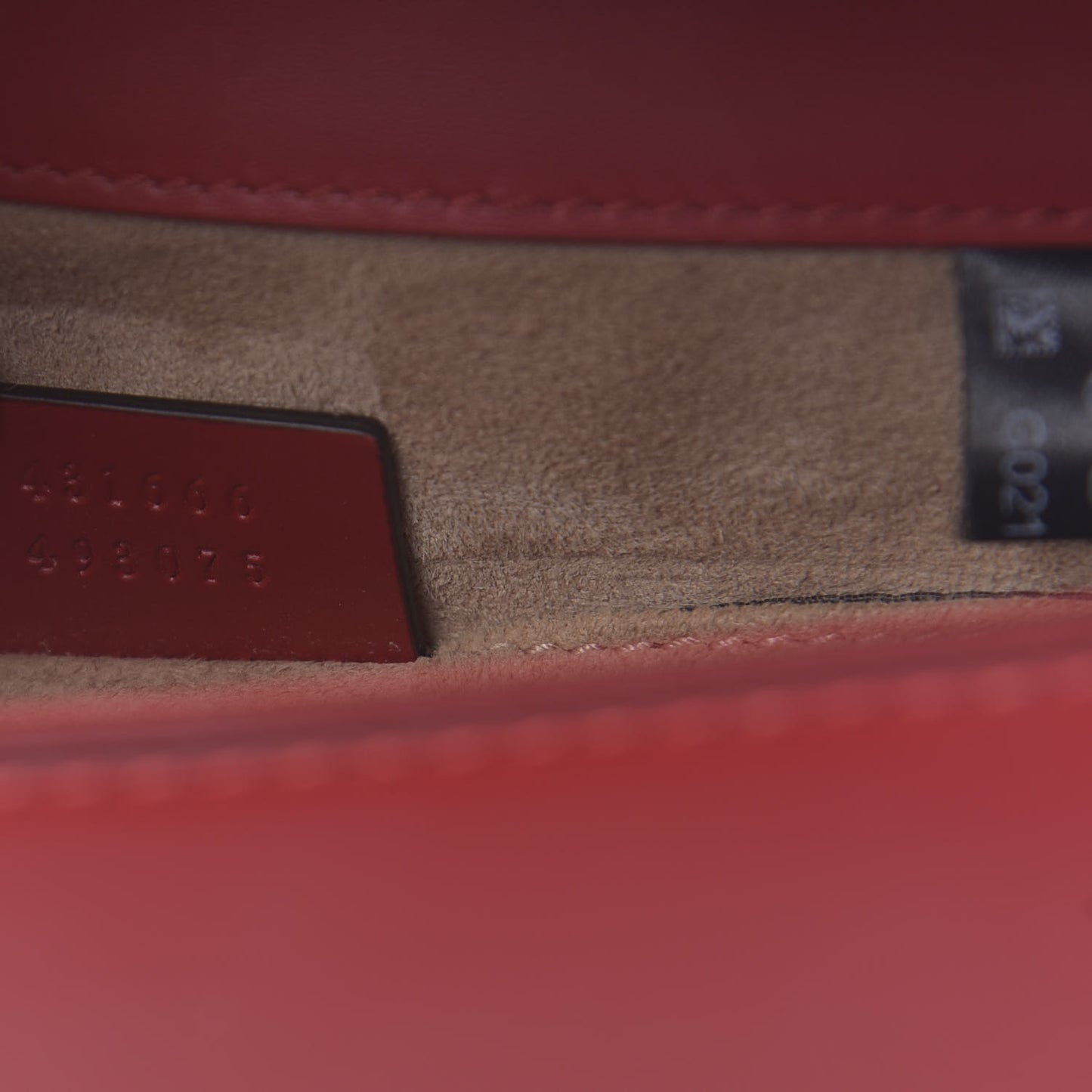 Calfskin Mini Sylvie Chain Shoulder Bag Hibiscus Red