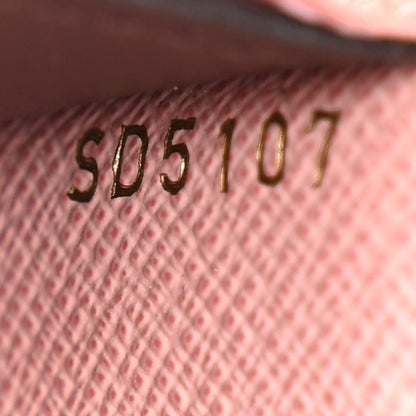 Louis Vuitton Monogram Emilie Wallet Rose Ballerine 7 of 12