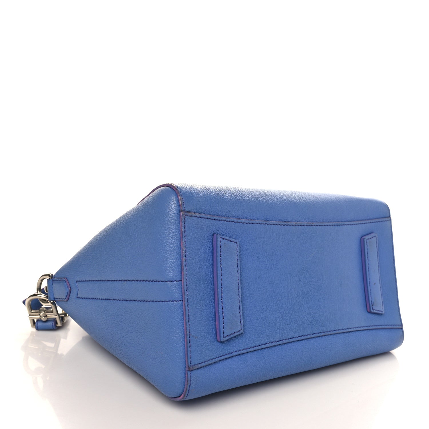 Givenchy Sugar Goatskin Small Antigona Blue 3 of 13