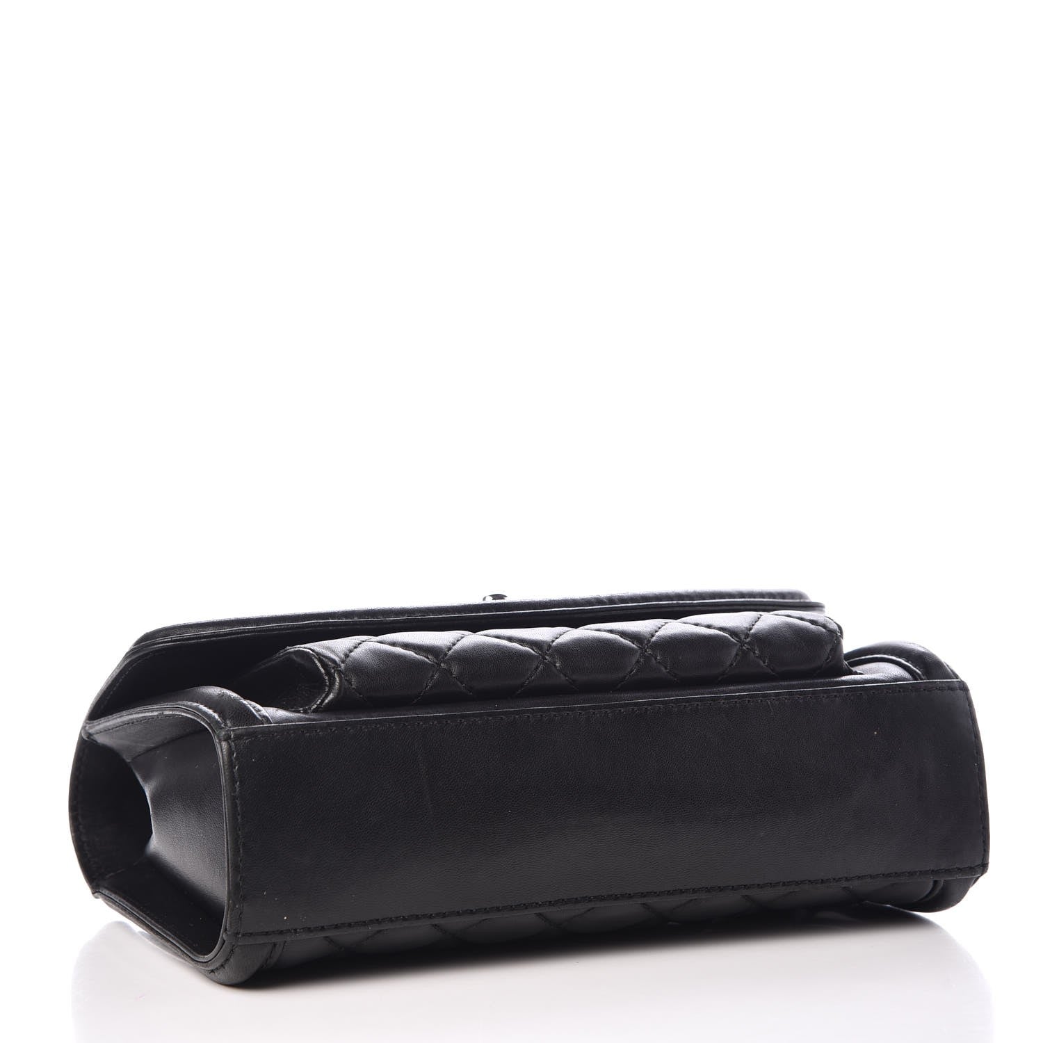 Chanel Lambskin Quilted Small Geometric Flap Black 4 of 9
