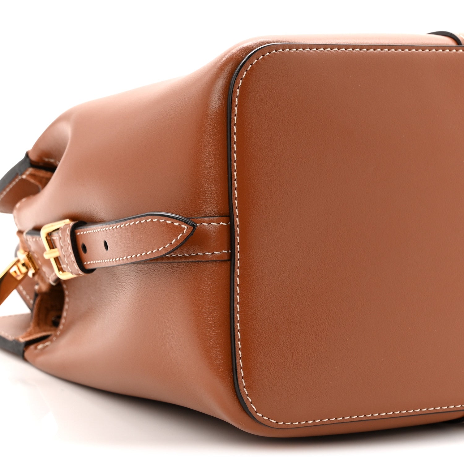 Celine Calfskin Small Cabas De France Tan 9 of 10