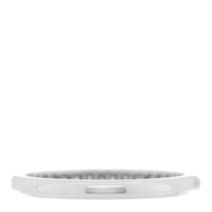 Tiffany Platinum Diamond Soleste Half Eternity Band Ring 51 5.75 3 of 5