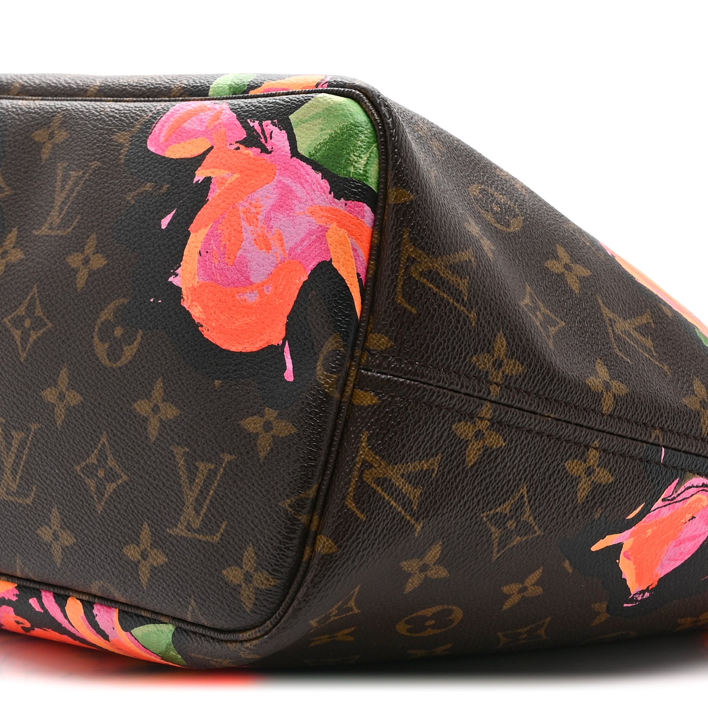 Monogram Roses Neverfull MM