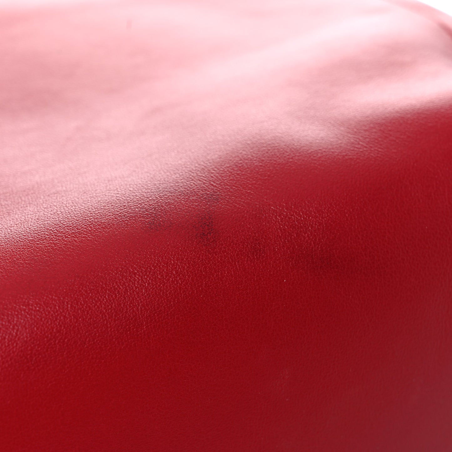 City Calfskin Shopping Tote Red
