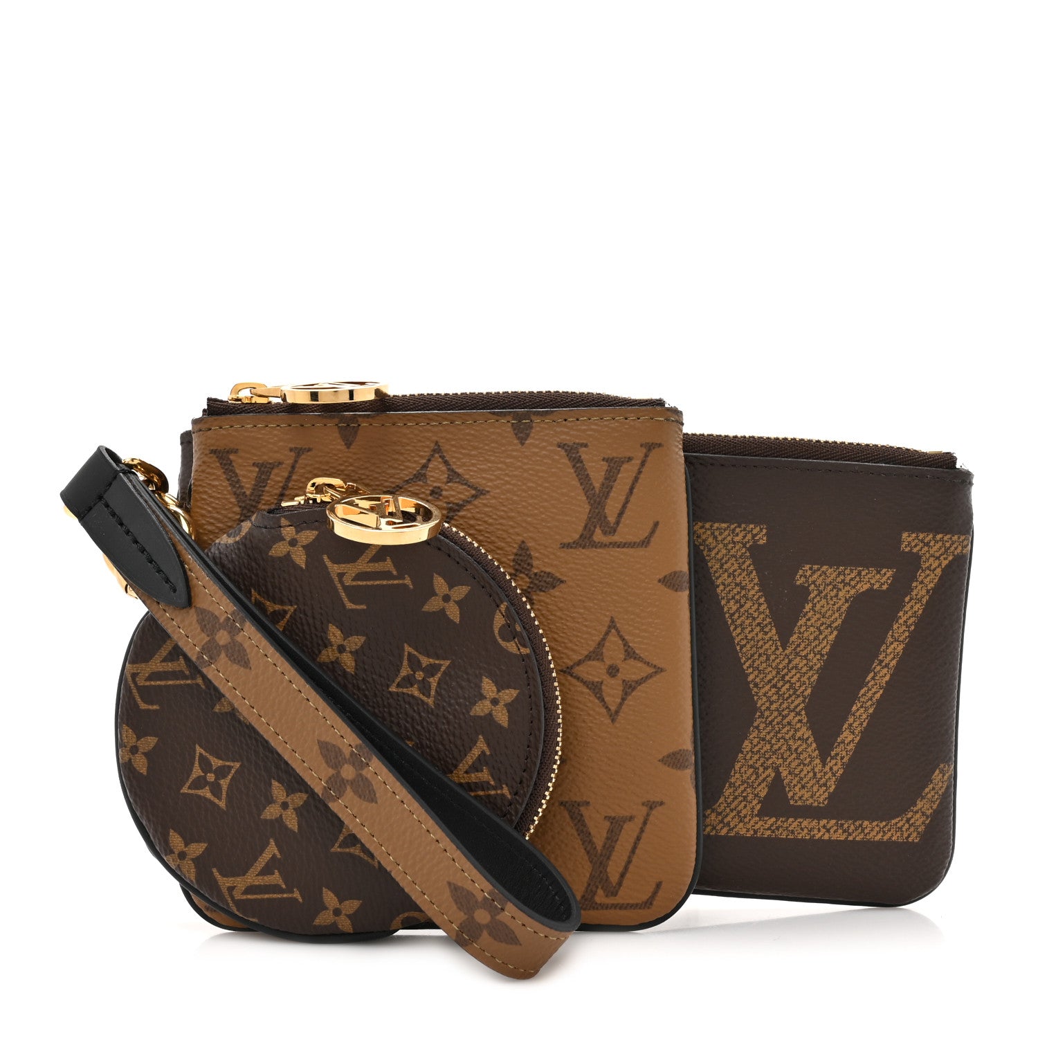 Louis Vuitton Reverse Monogram Giant Trio Pouch 1 of 7