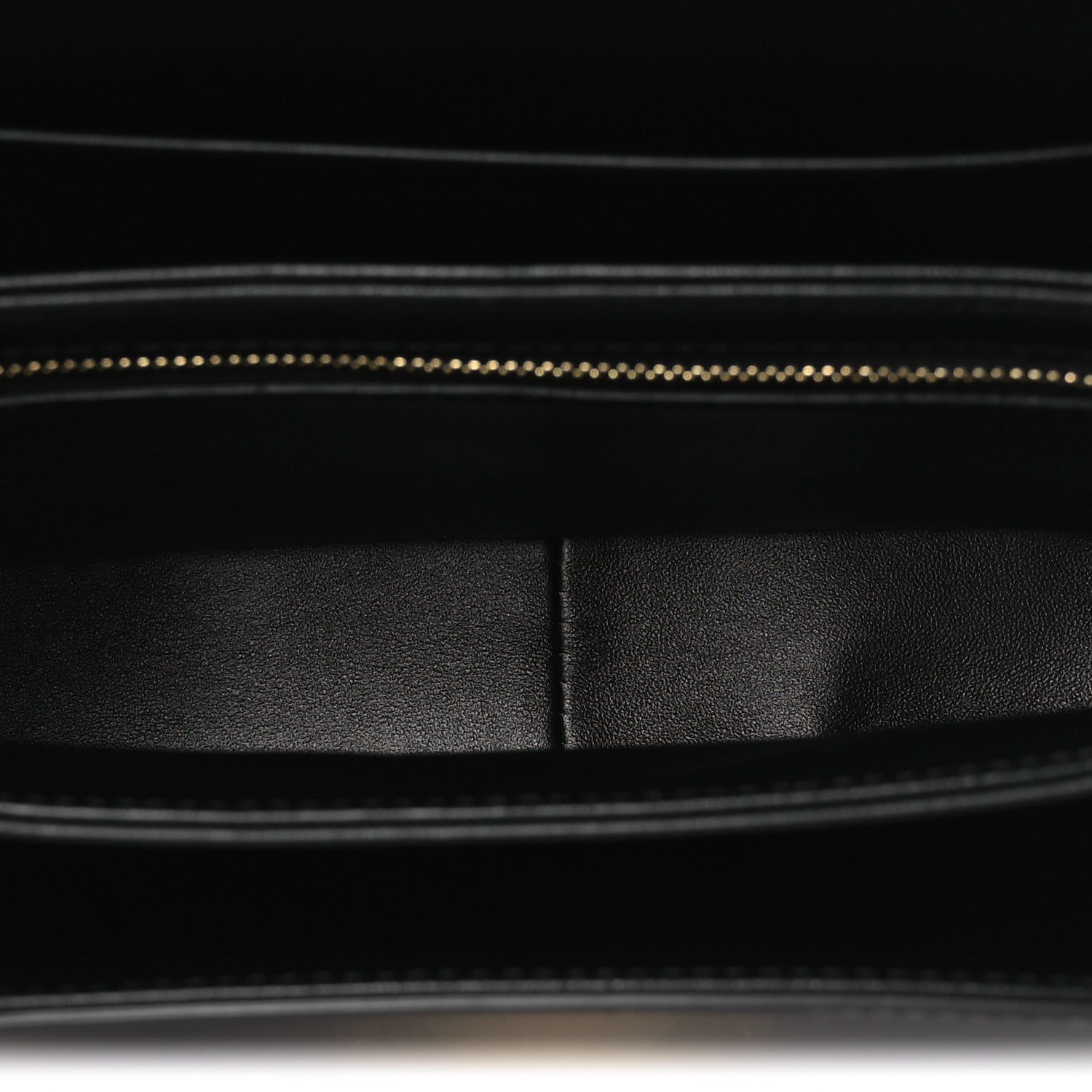 Celine Shiny Calfskin Medium Triomphe Black 5 of 12
