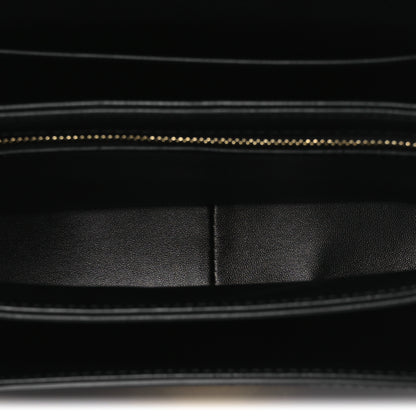 Celine Shiny Calfskin Medium Triomphe Black 5 of 12
