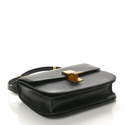 Celine Box Calfskin Medium Classic Box Flap Black 4 of 10