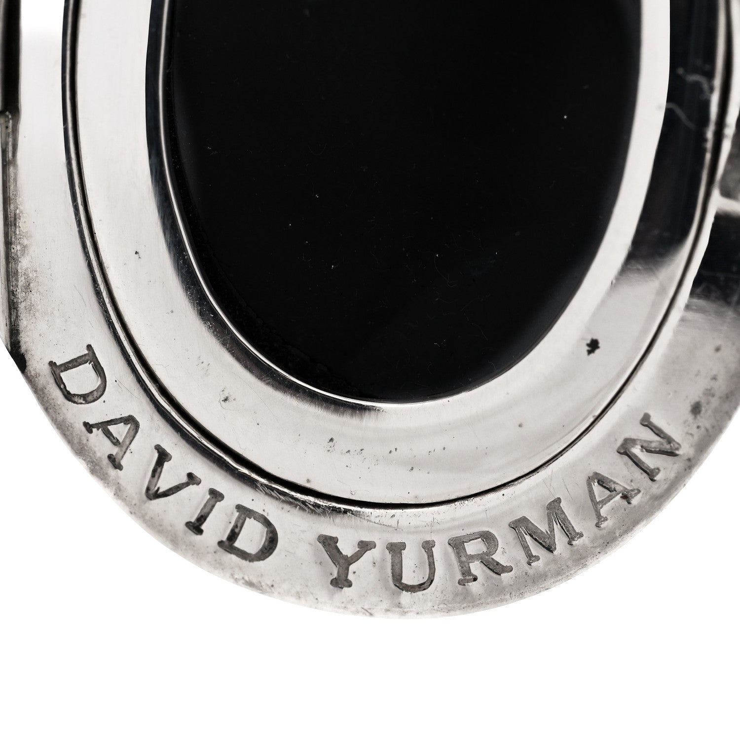 David Yurman Sterling Silver 18K Yellow Gold Oval Cable Locket Pendant 5 of 7