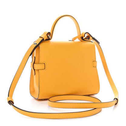 Delvaux Calfskin Micro Tempete Satchel 2 of 4
